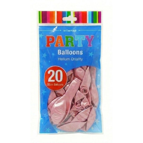 Pearl Pink Balloon - 20 Pack