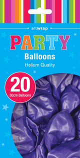 Pearl Purple Balloon - 20 Pack