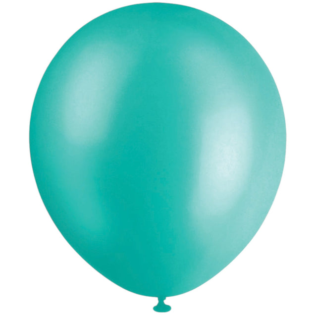 Pearl Teal Balloon - 20 Pack
