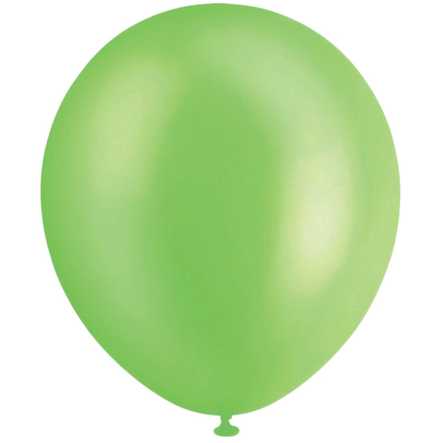 Pearl Light Green Balloon - 20 Pack