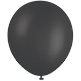 Pearl Black Balloon - 20 Pack