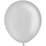 Metallic Silver Balloon - 20 Pack