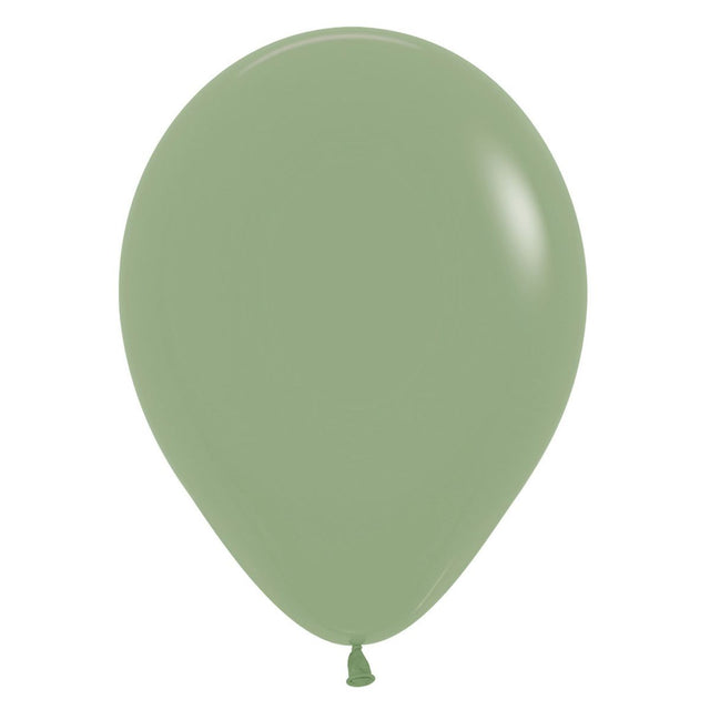 25 Pack 30cm Fashion Eucalyptus Latex Balloons - Green