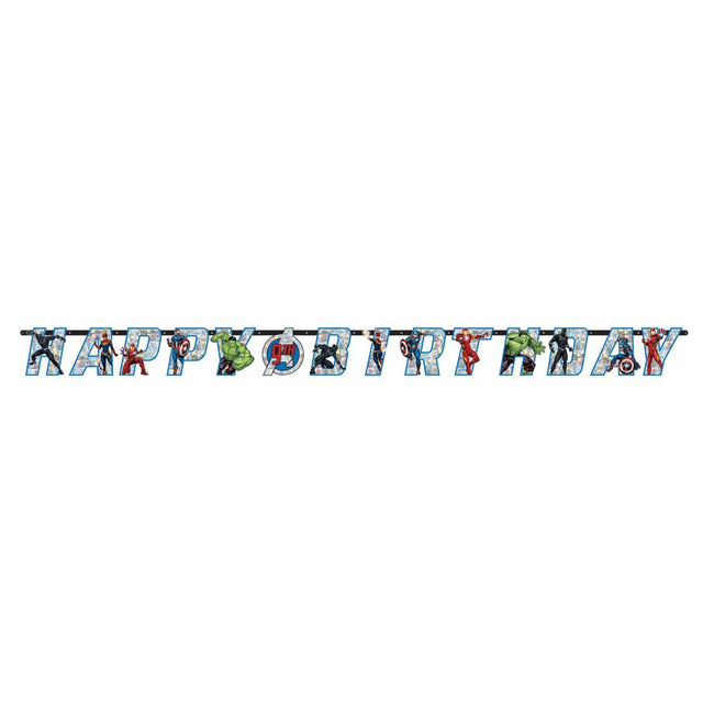Marvel Avengers Add-An-Age Jumbo Letter Banner & Mini Banner Set