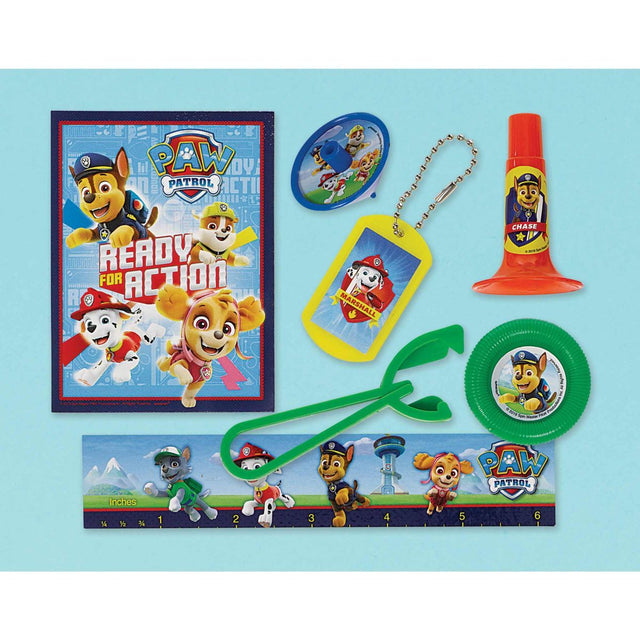 48 Pack Paw Patrol Adventures Mega Mix Party Favors - Multicoloured