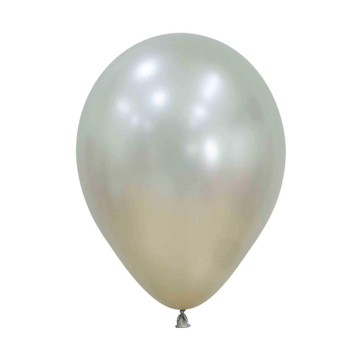 50 Pack 30cm Silk Cream Pearl Latex Balloons