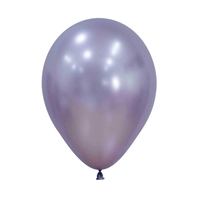 50 Pack 30cm Silk Latex Balloons - Light Amethyst