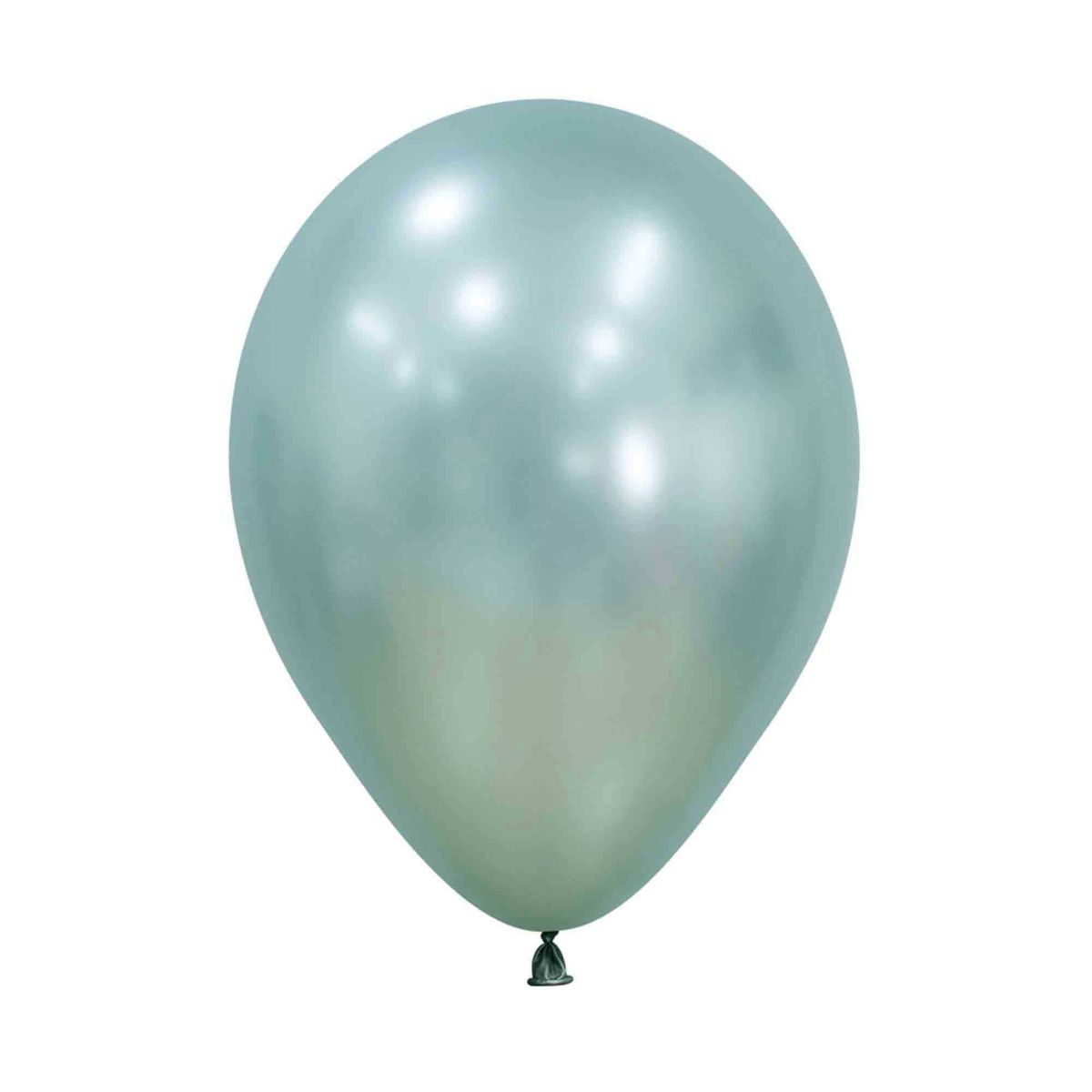 50 Pack 30cm Silk Latex Balloons - Cool Mint