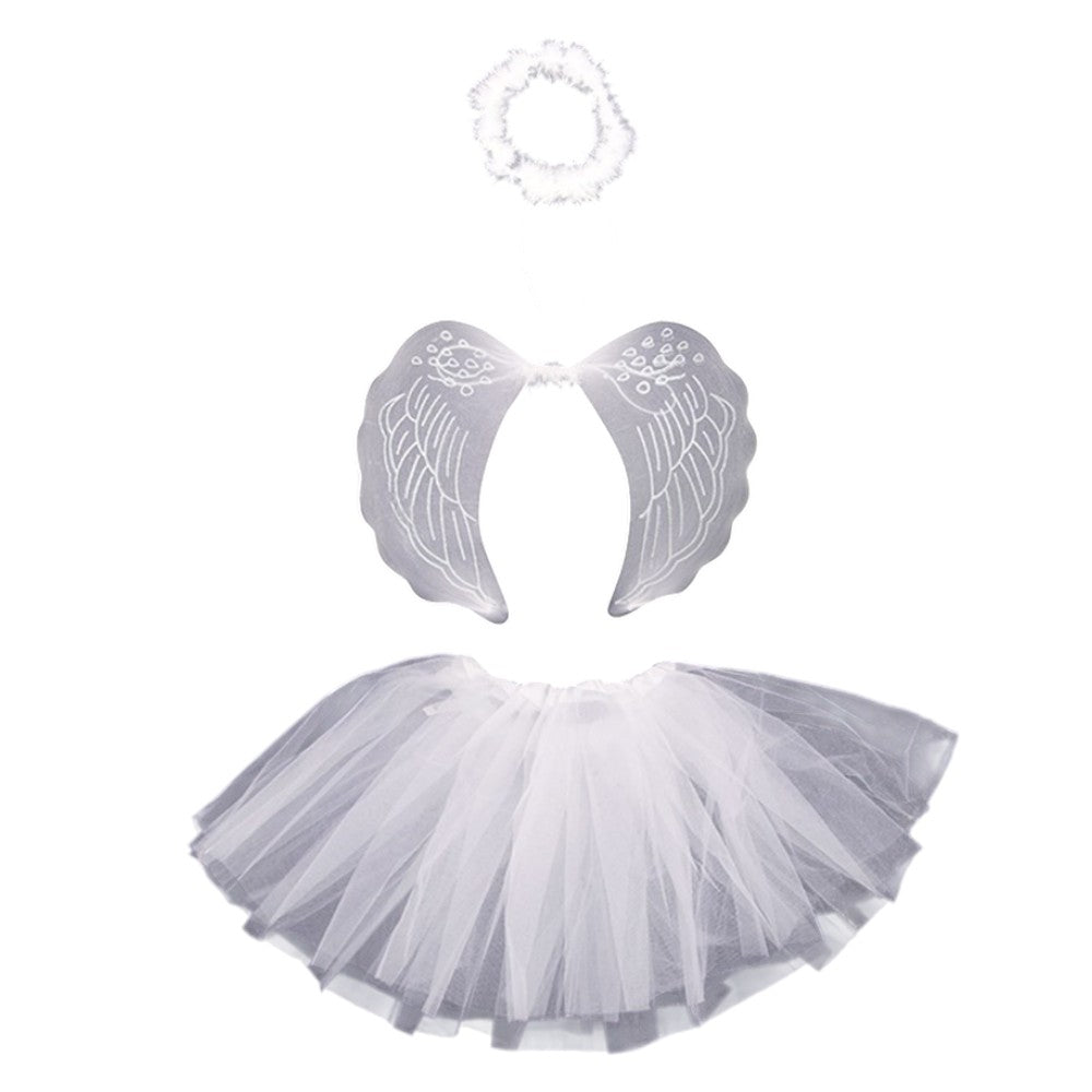 Kids Angel Costume Set - 3 Piece