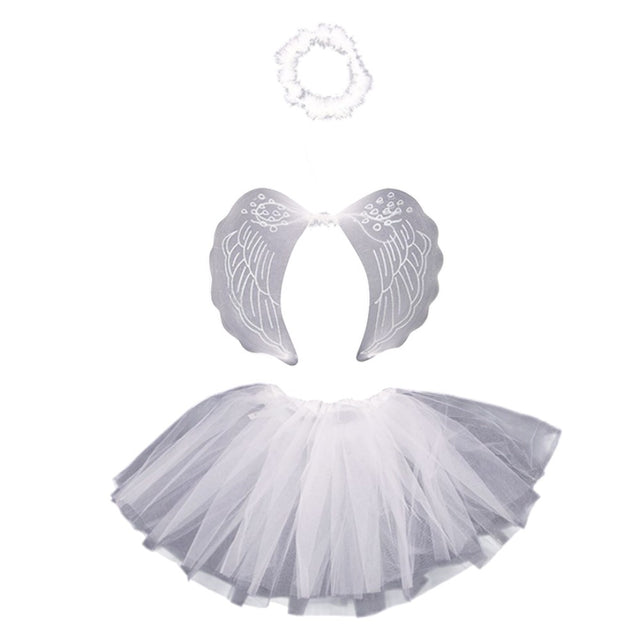 Kids Angel Costume Set - 3 Piece