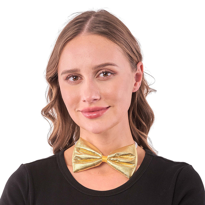 Gold Party Bowtie - PARTY PLANET