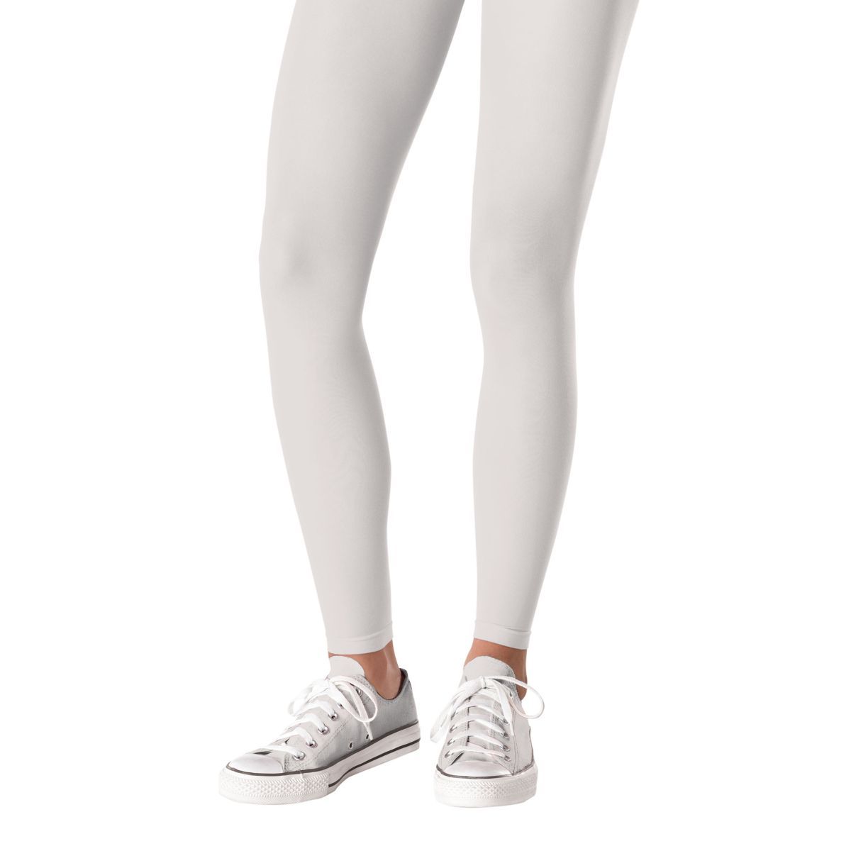 Footless Tights White - One Size