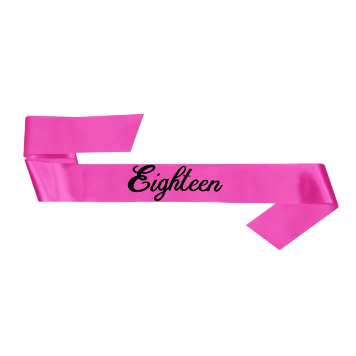 Sash 18th Birthday Pink
