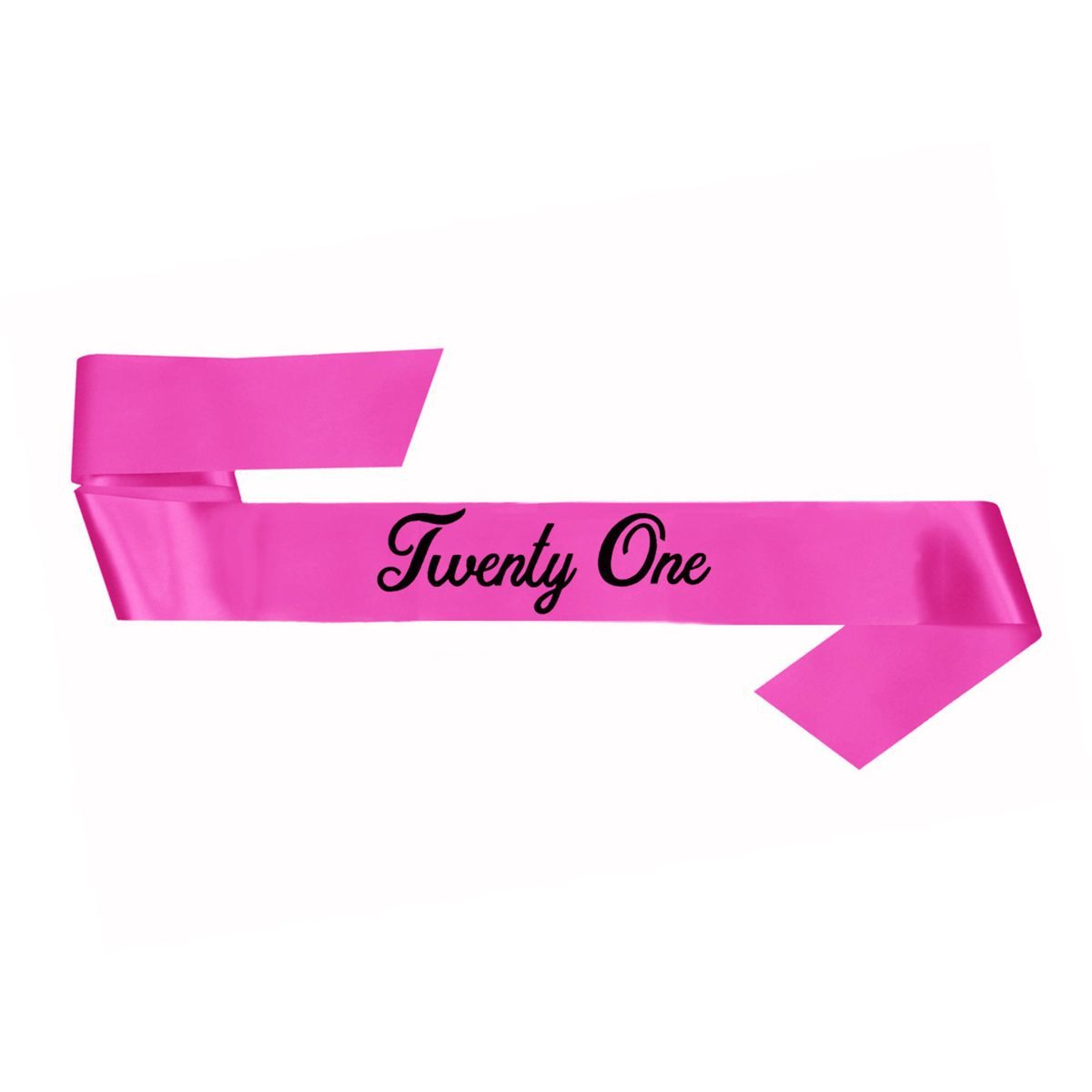 Sash 21st Birthday Pink