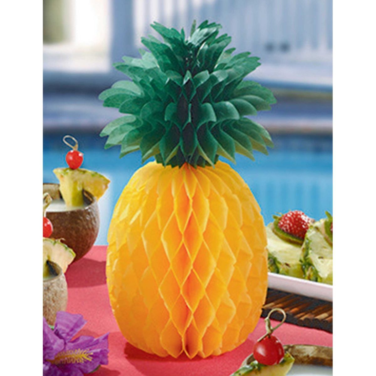 Pineapple Honeycomb Table Centrepiece 30cm