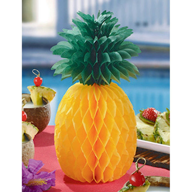 Pineapple Honeycomb Table Centrepiece 30cm