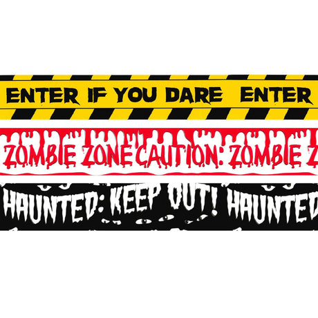 Caution Tape - 3 Designs