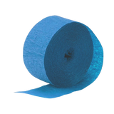 Crepe Streamer - Blue 24m