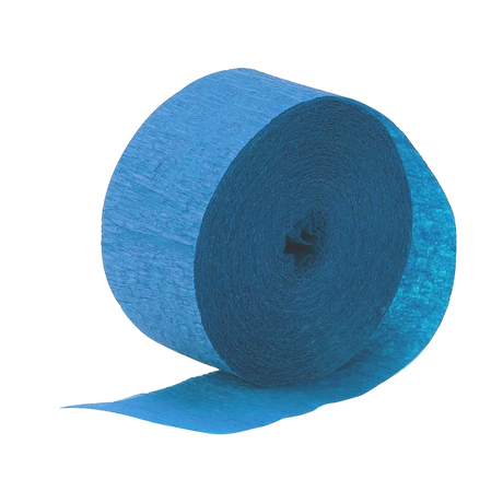 Crepe Streamer - Light Blue 24m