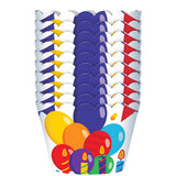 Happy Birthday Paper Cupcake Cups - Pk 12