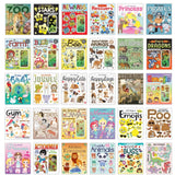 Sticker Activity Books – 54 Designs