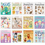 Sticker Activity Books – 54 Designs