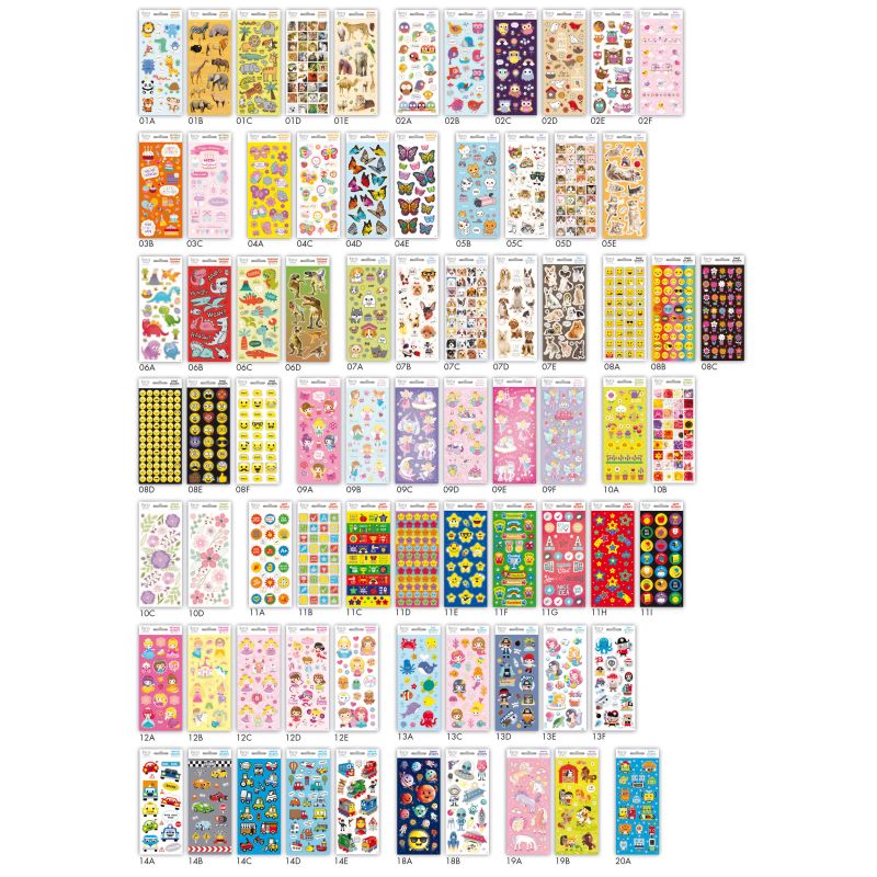 Sticker Sheet Sets