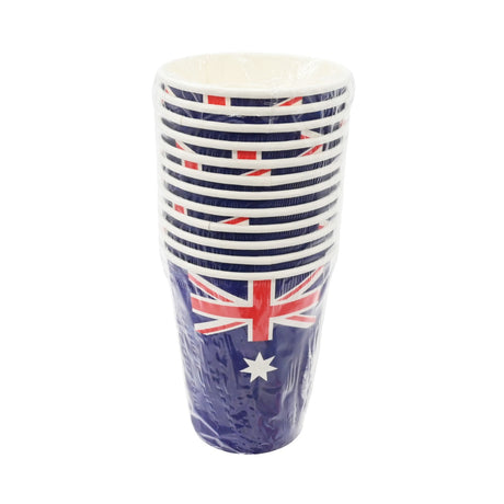 Aussie Disposable Paper Cups - 12 Pack