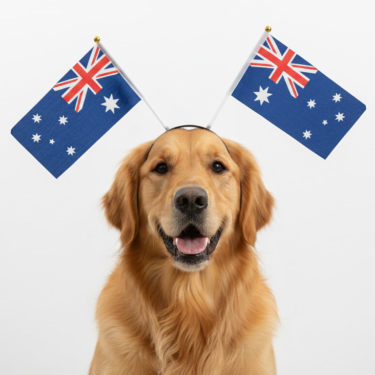 Aussie Twin Flag Headband