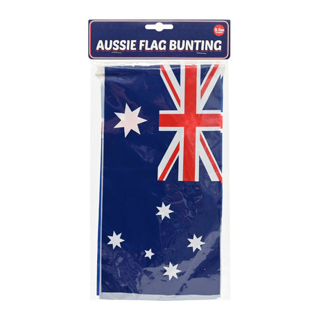 Aussie Flag Bunting 2.5m