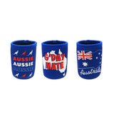 Aussie Stubby Holder - 3 Assorted