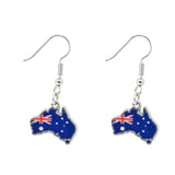Aussie Flag Earrings - 2 Assorted