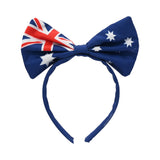 Aussie Flag Bow Headband - 3 Designs
