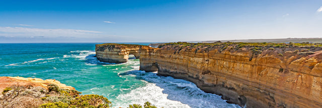 12 Apostles in South Australia 156cm x 60cm / Black