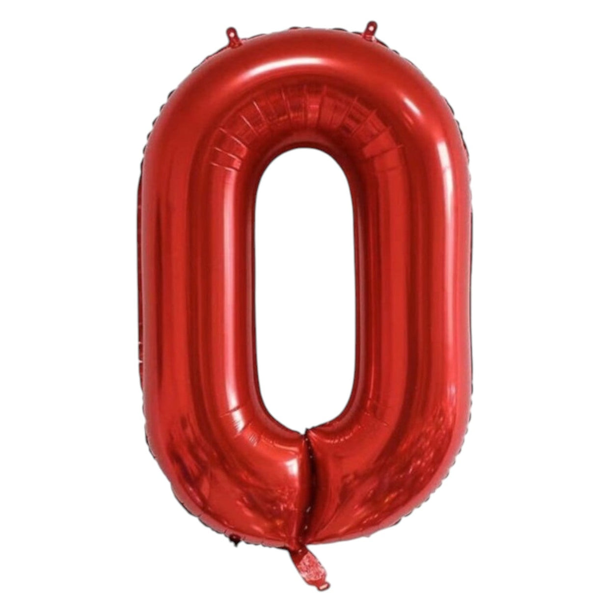 Number 0 Red Balloon 86cm
