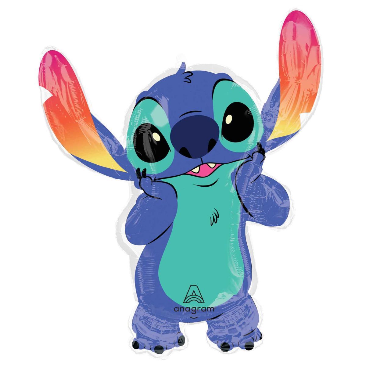 Stitch SuperShape Foil Balloon 63cm x 73cm