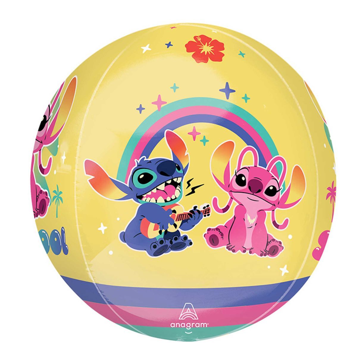 Orbz XL Lilo &amp; Stitch Foil Balloon 40cm
