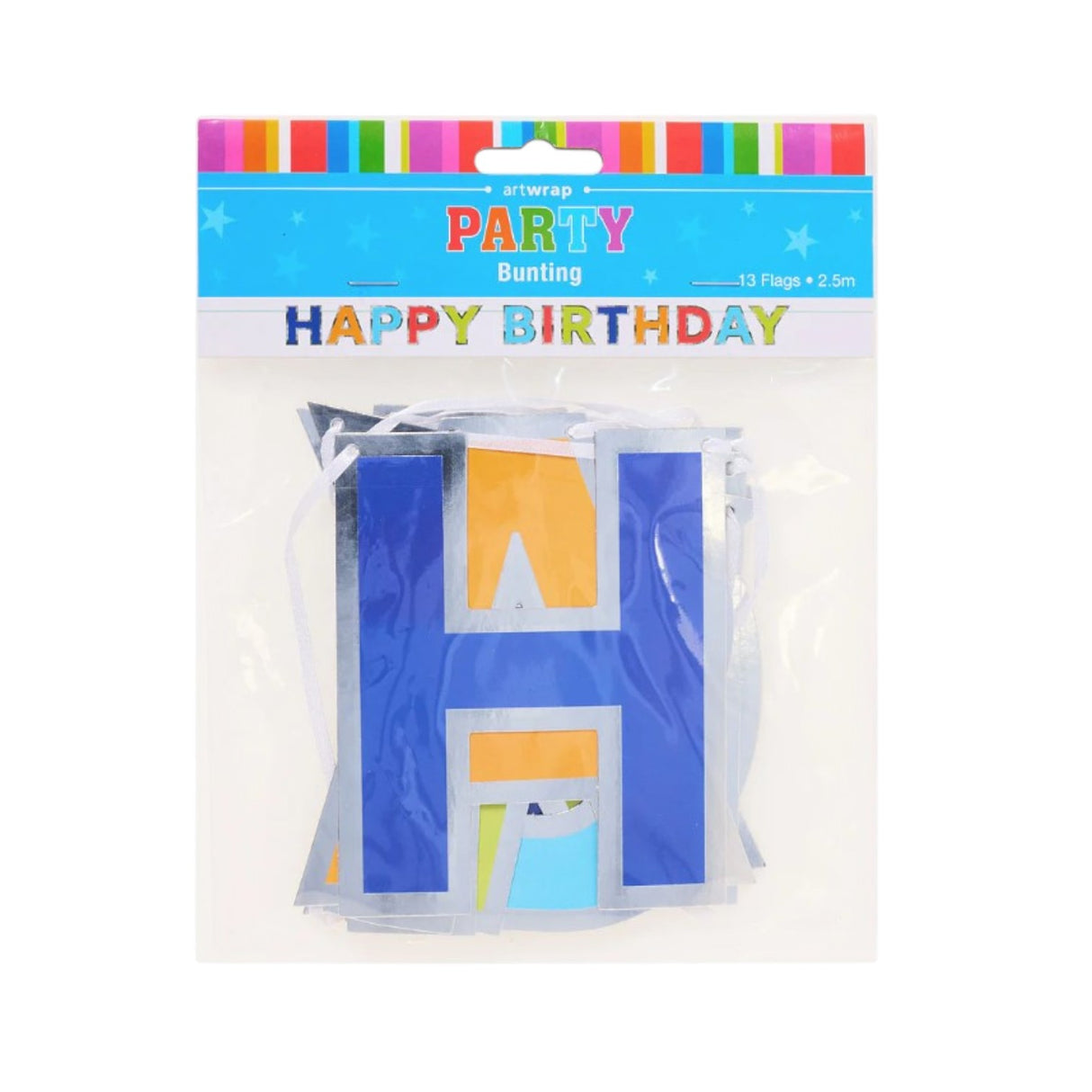 Happy Birthday Bunting - Bright Colours