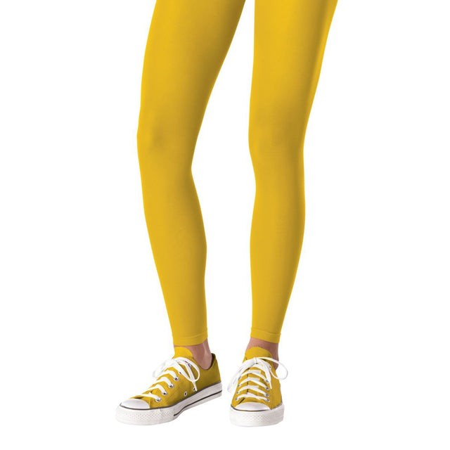 Footless Tights One Size - Sunshine Yellow