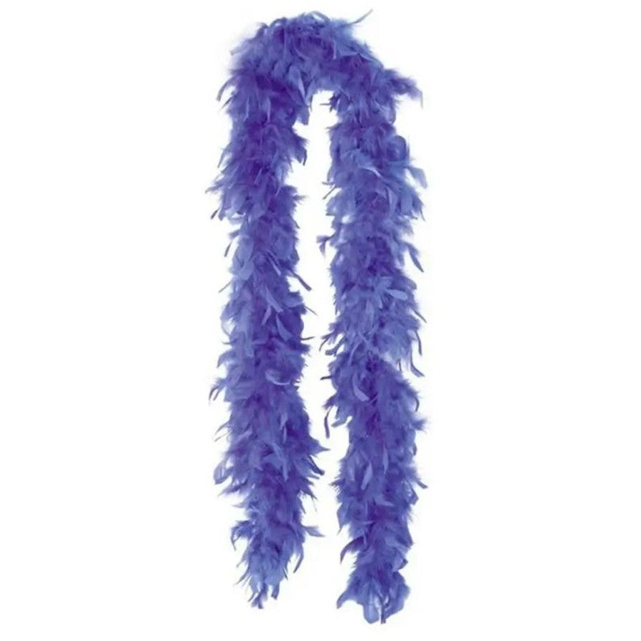 Feather Boa Blue  1.8m