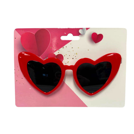 Red Heart Novelty Glasses