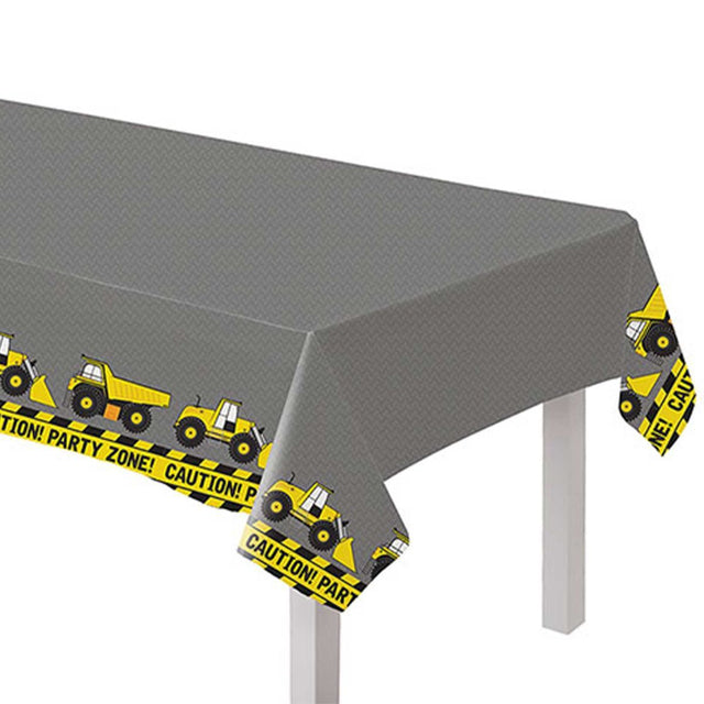 Construction Party Paper Tablecover