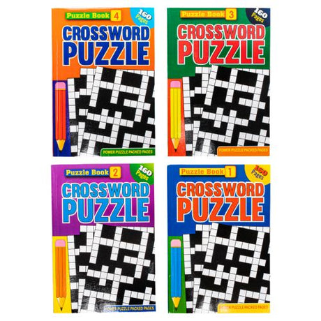 A5 Crossword Puzzle Book