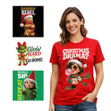 Women's Christmas T-Shirt - 4 Assorted Designs