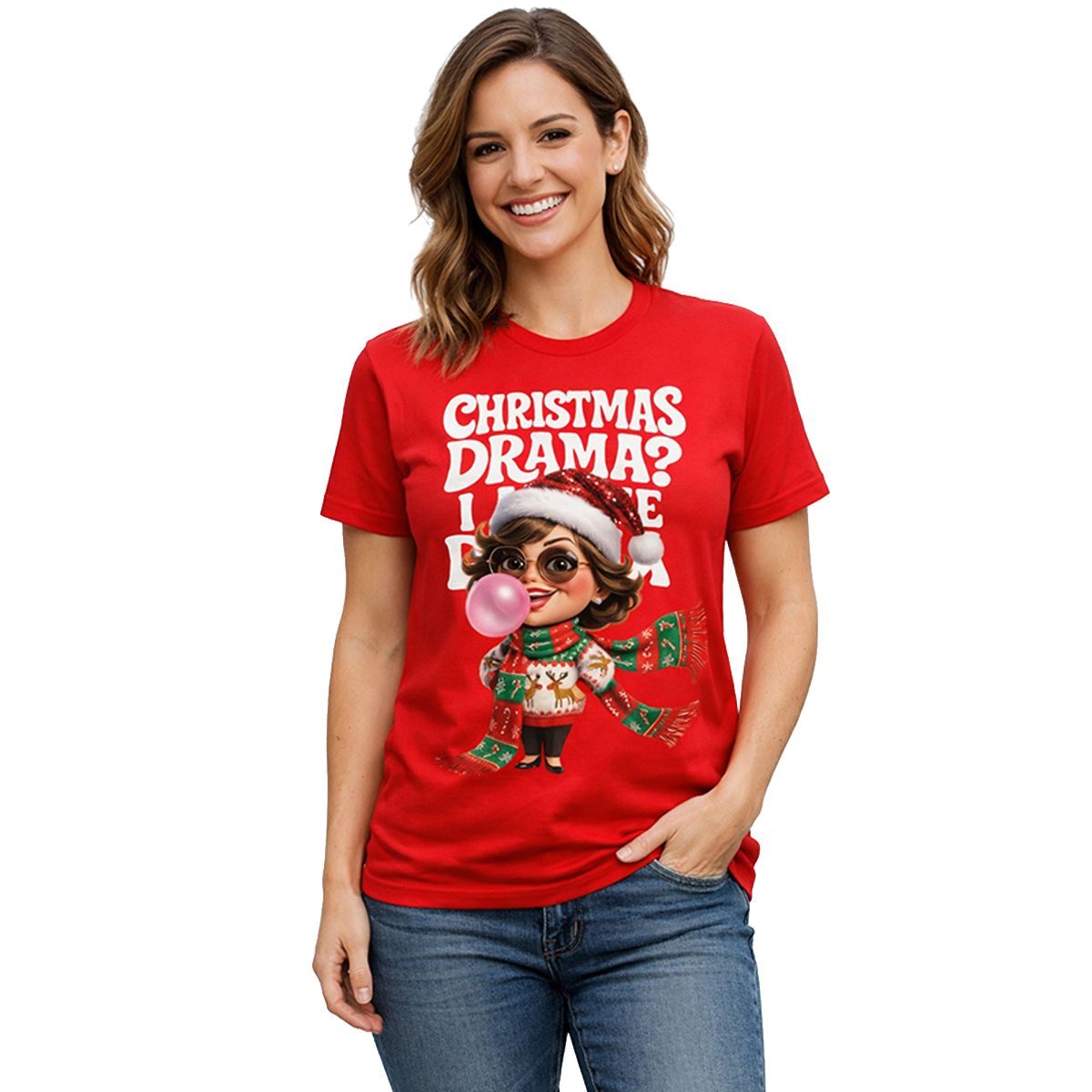 Women's Christmas T-Shirt - 4 Assorted Designs