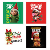 Women's Christmas T-Shirt - 4 Assorted Designs