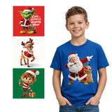 Children's Christmas T-Shirt - 4 Assorted Designs