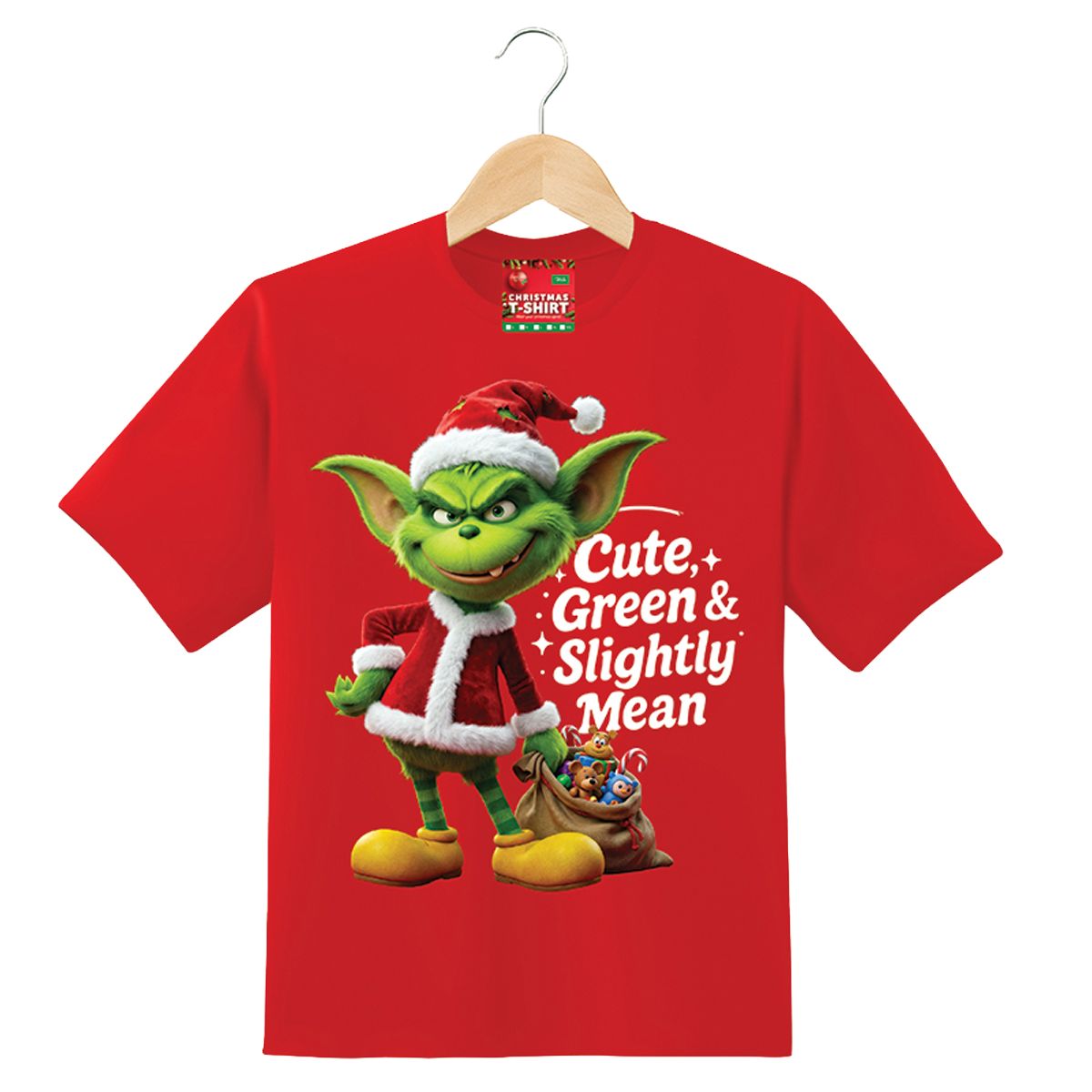 Children's Christmas T-Shirt - 4 Assorted Designs