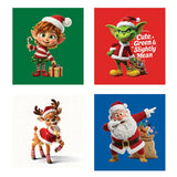 Children's Christmas T-Shirt - 4 Assorted Designs