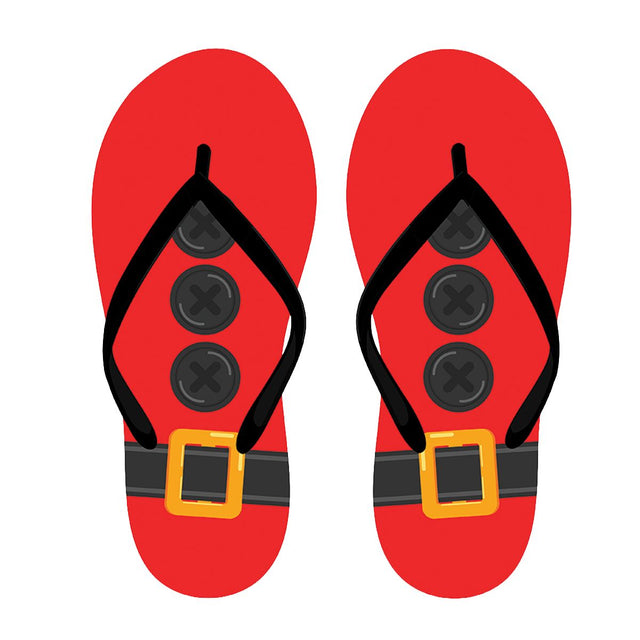 Adult Christmas Thongs - 2 Assorted Designs